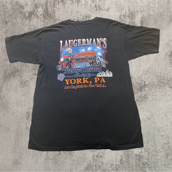 Harley Davidson 1997 anniversary single stitch t shirt sz xl - Picture 2 of 5